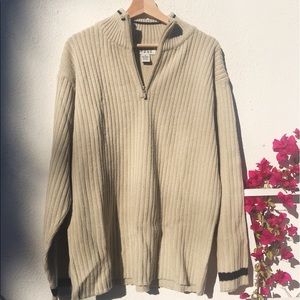 Men’s tan sweater